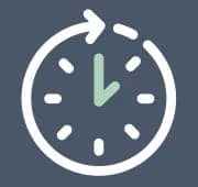 an icon of a clock