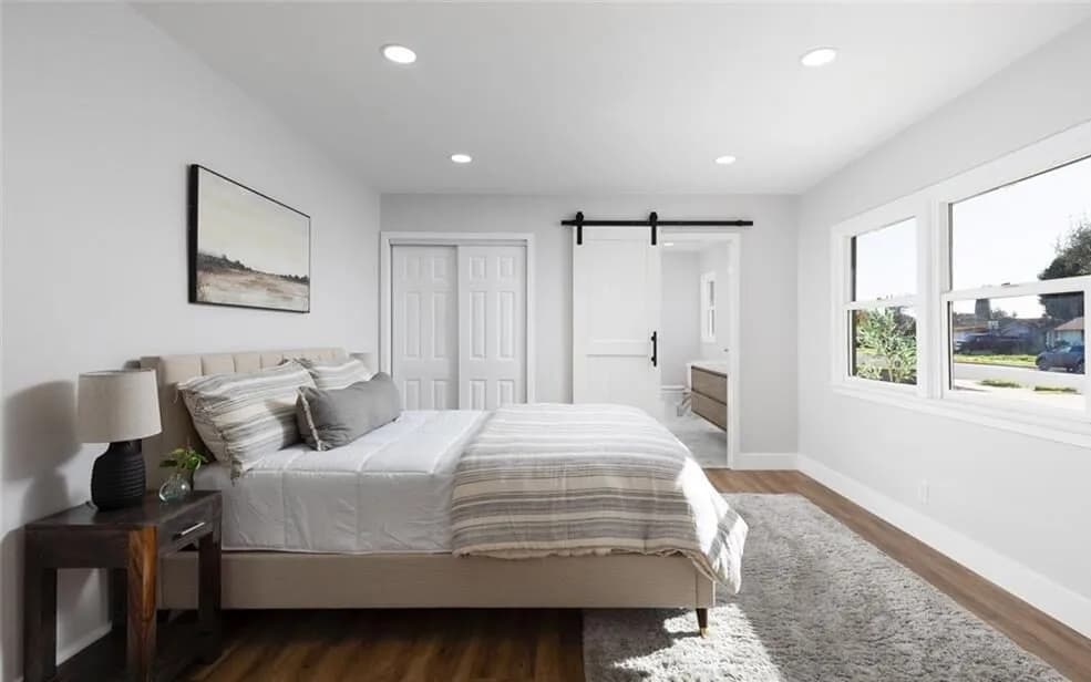 An image of a living room at the connections mental health house in villa park, california